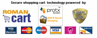 All Major Credit Cards Accepted Using Secure Online Payment Processing